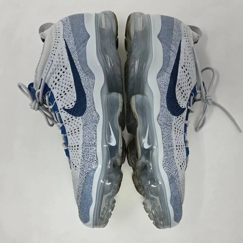 NIKE AIR VAPORMAX 2023 FK FLYKNIT PURE PLATINUM GLACIER BLUE DV1678-009 MENS 13 - Picture 8 of 9